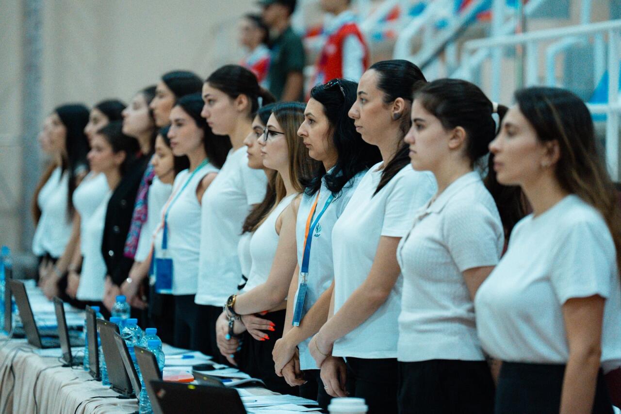Məktəblilərin Respublika İdman Olimpiadası çərçivəsində bədii gimnastika yarışlarına start verilib