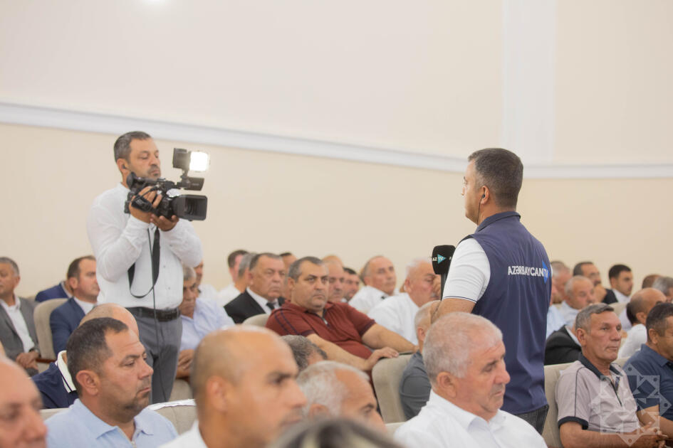 В Саатлы обсудили новую госпрограмму развития сельского хозяйства Азербайджана