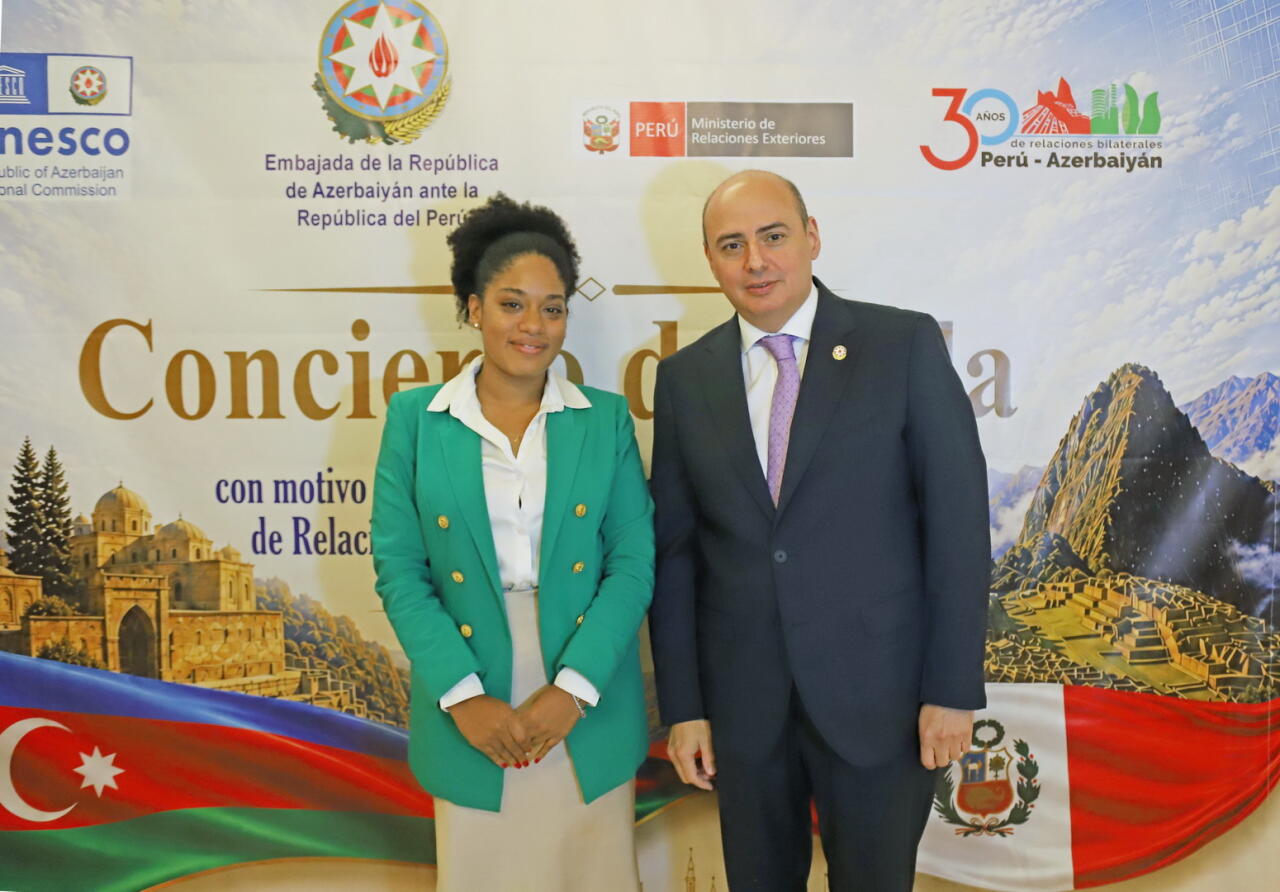 Limada Azərbaycan–Peru diplomatik əlaqələrinin 30 illiyinə həsr olunmuş təntənəli konsert keçirilib