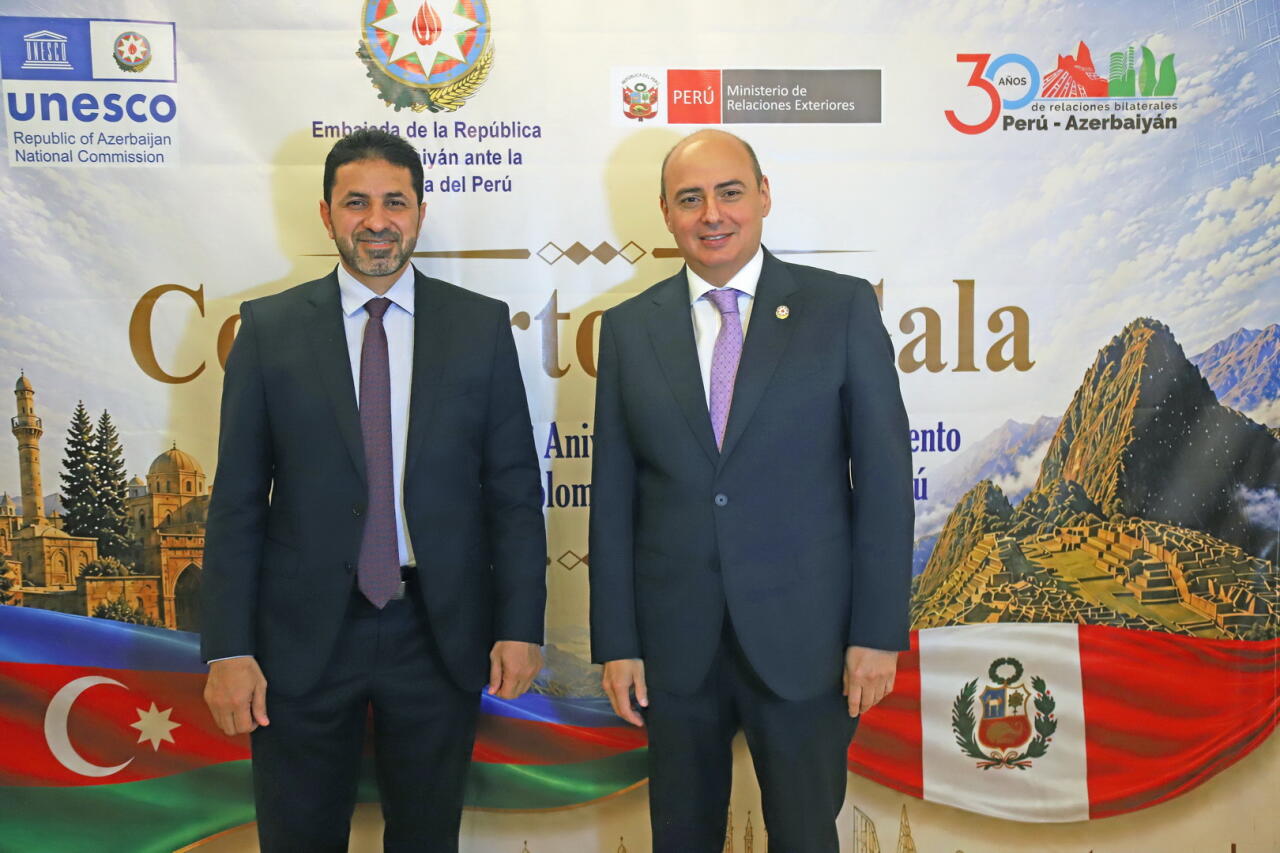 Limada Azərbaycan–Peru diplomatik əlaqələrinin 30 illiyinə həsr olunmuş təntənəli konsert keçirilib
