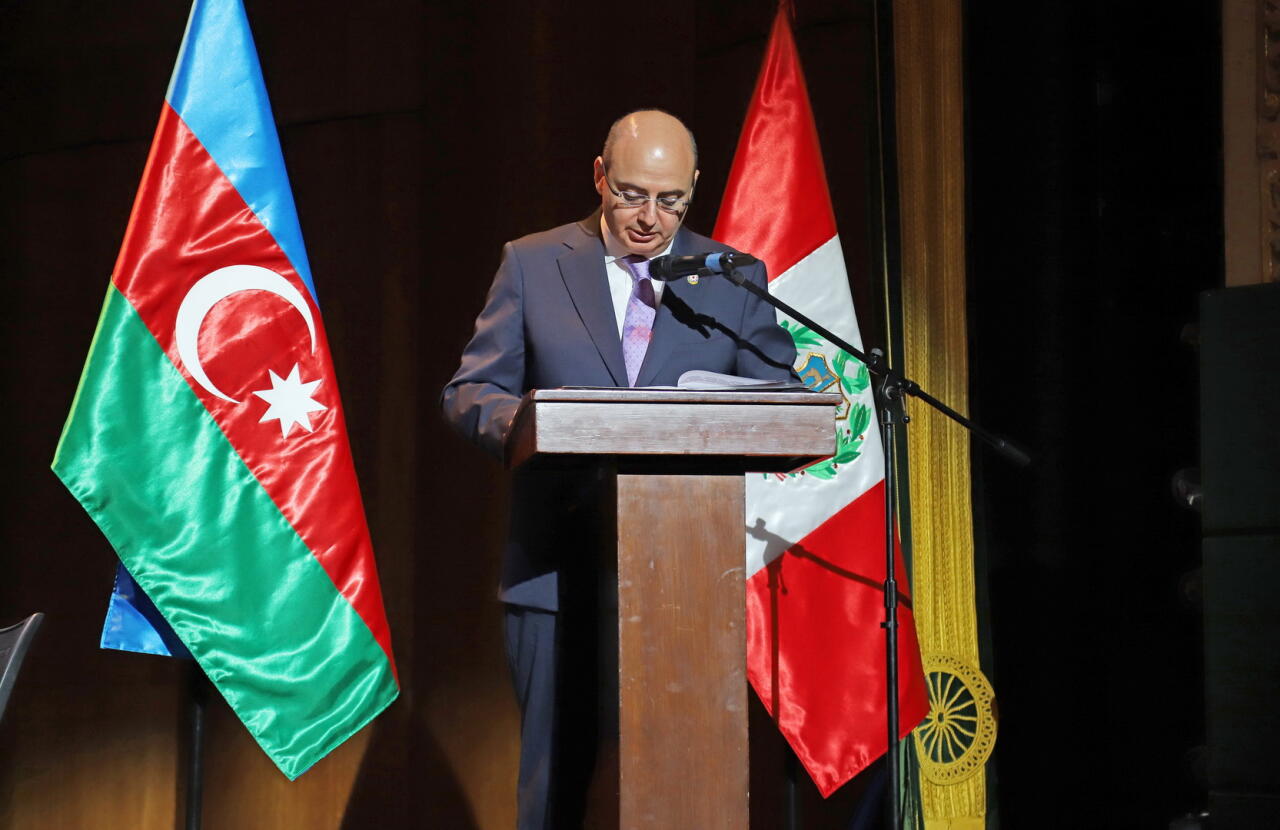 Limada Azərbaycan–Peru diplomatik əlaqələrinin 30 illiyinə həsr olunmuş təntənəli konsert keçirilib