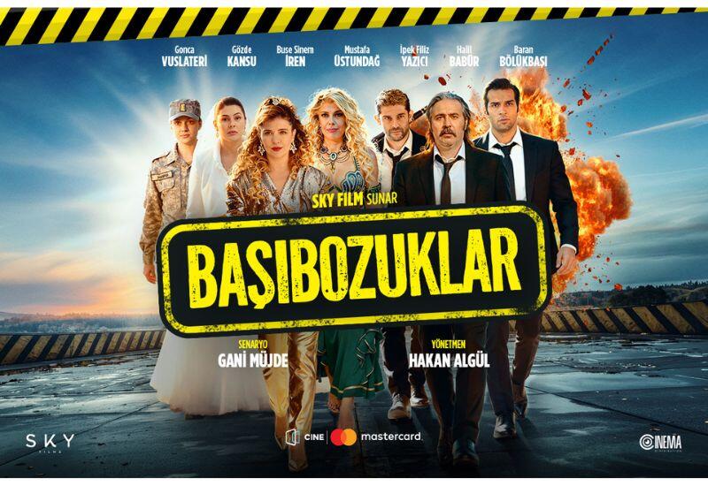 В сети кинотеатров CineMastercard стартует новая турецкая комедия "Başıbozuklar"