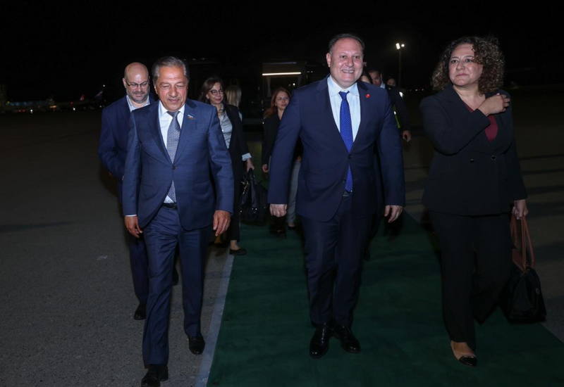 Şimali Kipr Türk Cümhuriyyəti parlamentinin sədri ölkəmizə səfərə gəlib