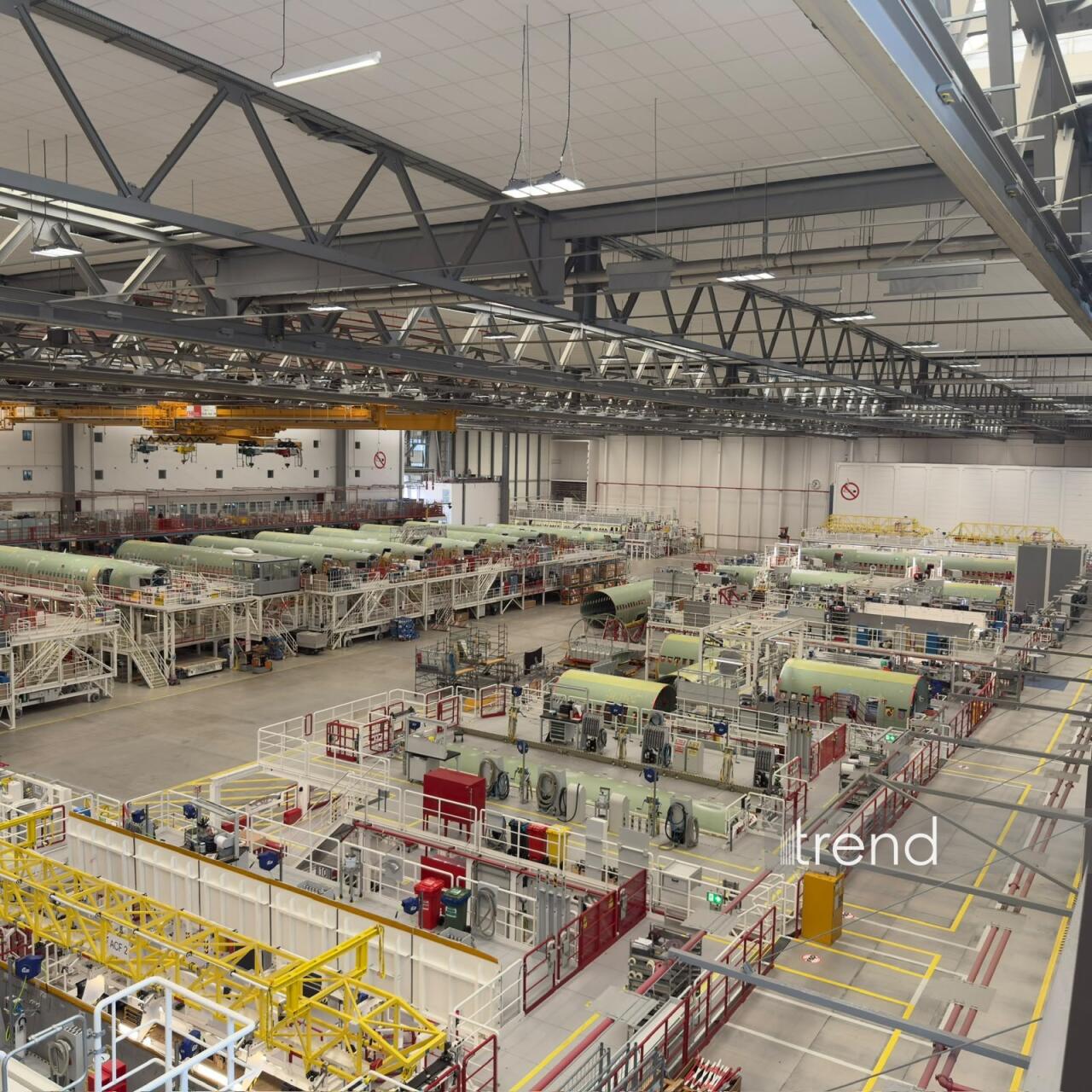 Азербайджанские журналисты посетили завод Airbus в Гамбурге