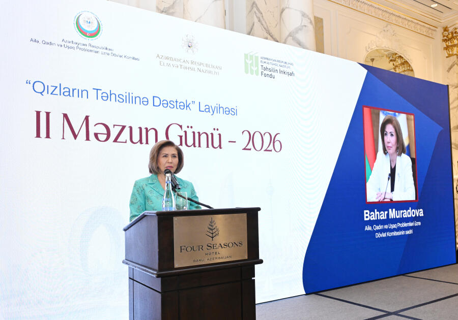 Heydər Əliyev Fondunun vitse-prezidenti Leyla Əliyeva “Qızların təhsilinə dəstək” layihəsinin II Məzun Günündə iştirak edib