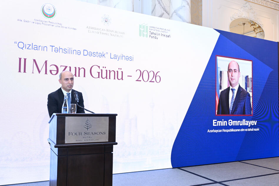 Heydər Əliyev Fondunun vitse-prezidenti Leyla Əliyeva “Qızların təhsilinə dəstək” layihəsinin II Məzun Günündə iştirak edib
