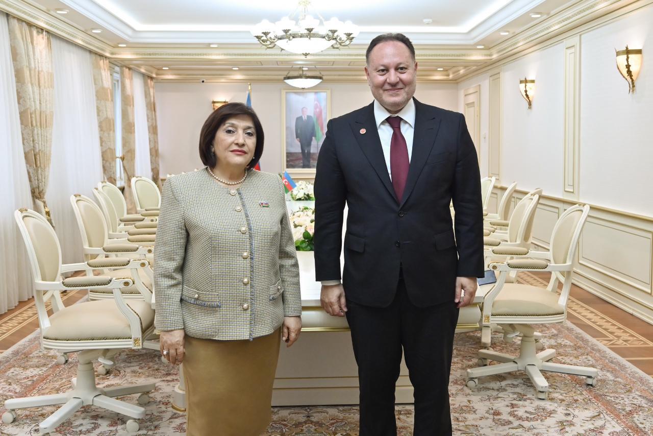 Спикеры парламентов Азербайджана и ТРСК провели встречу