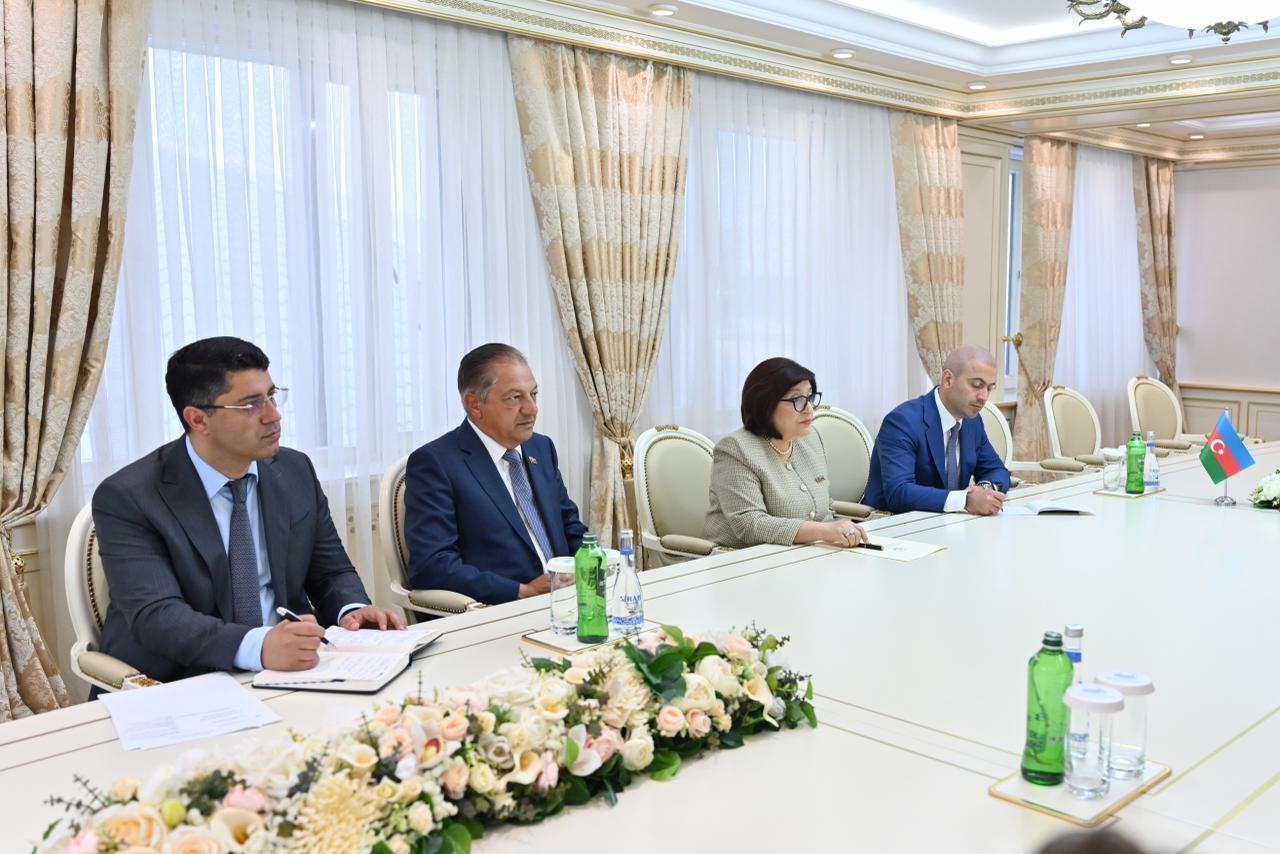 Спикеры парламентов Азербайджана и ТРСК провели встречу