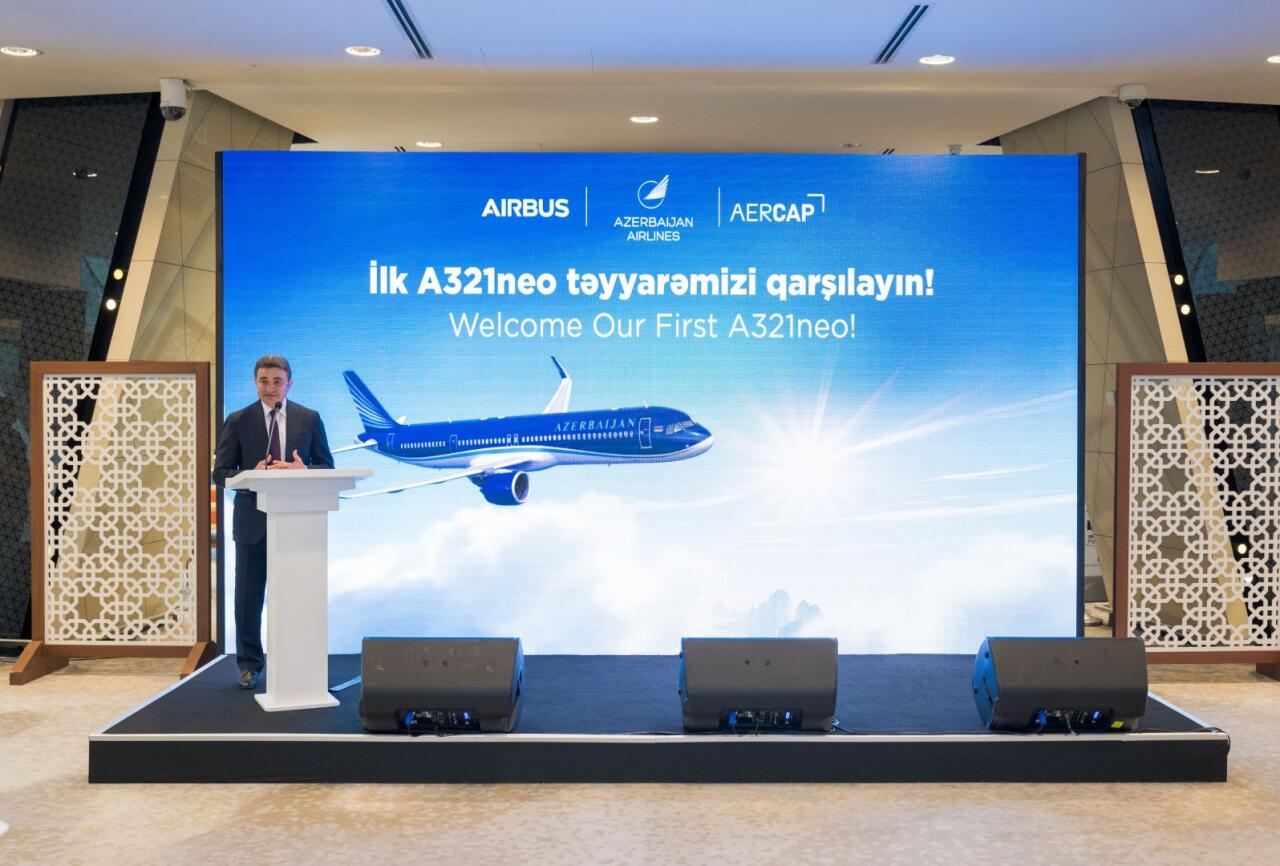 AZAL пополнил свой авиапарк первым Airbus A321neo нового поколения