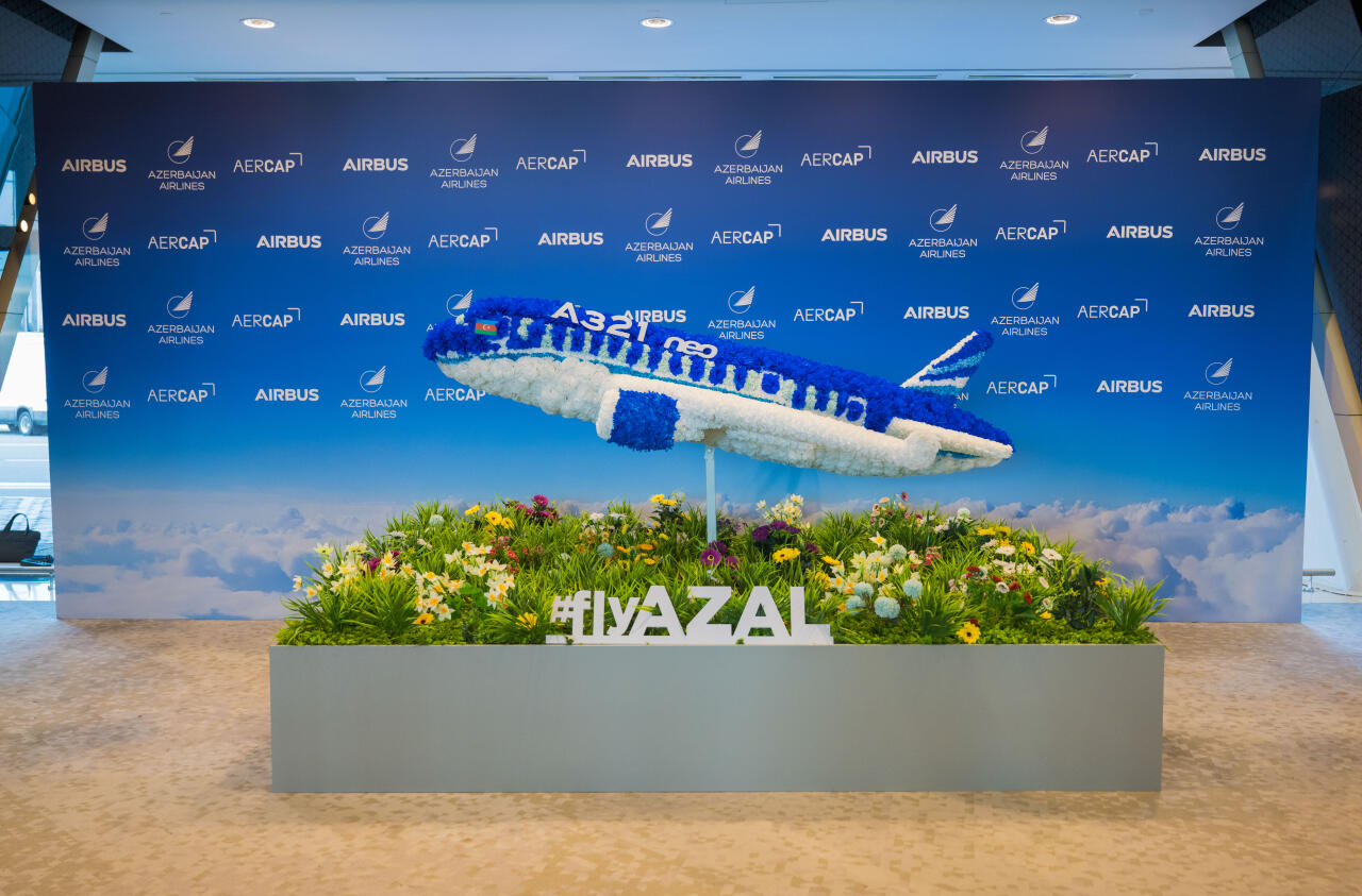 AZAL пополнил свой авиапарк первым Airbus A321neo нового поколения