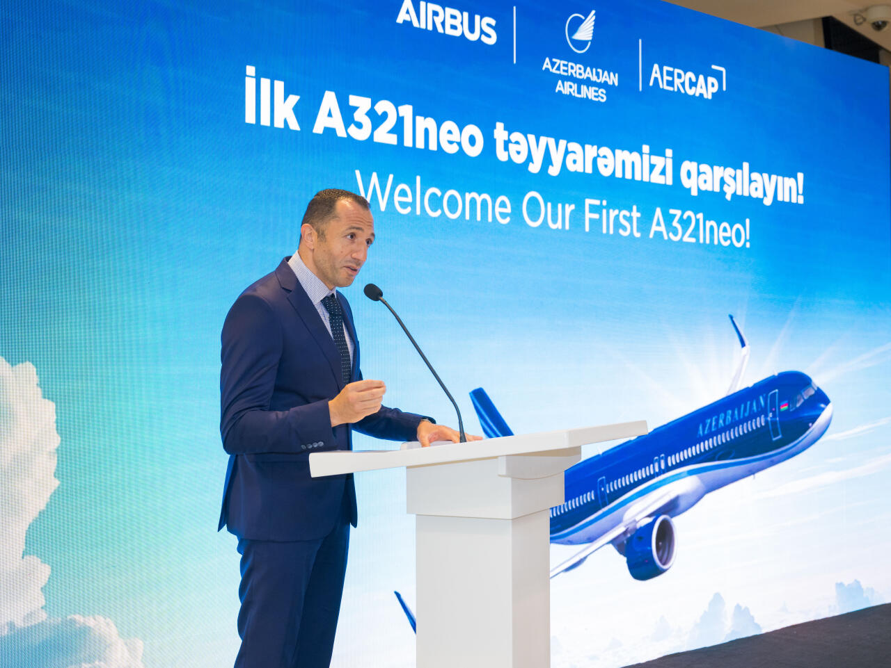 AZAL пополнил свой авиапарк первым Airbus A321neo нового поколения