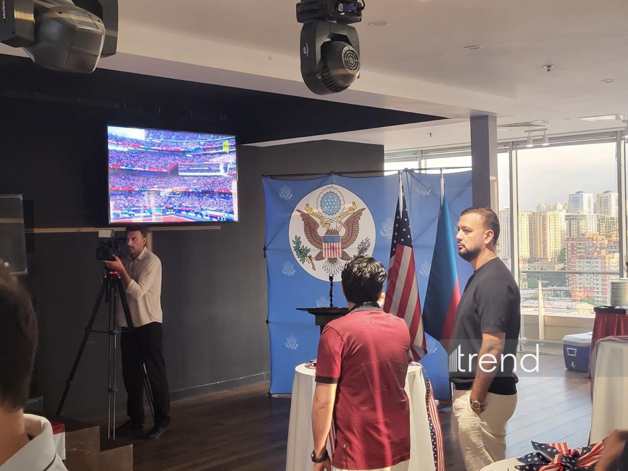 Посольство США в Азербайджане организовало мероприятие по случаю матча ЧМ-2026 США - Турция