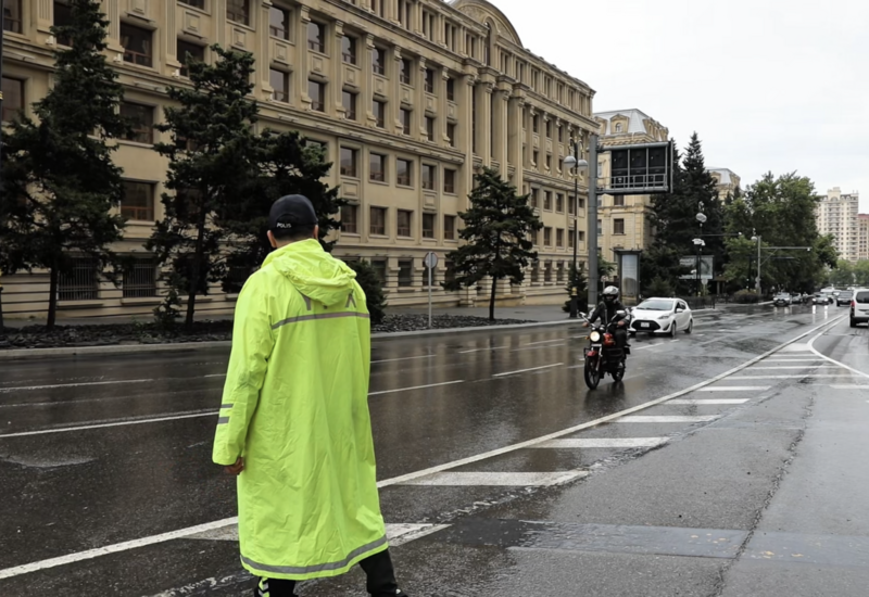 Hava şəraiti ilə əlaqədar sürücü və piyadalara