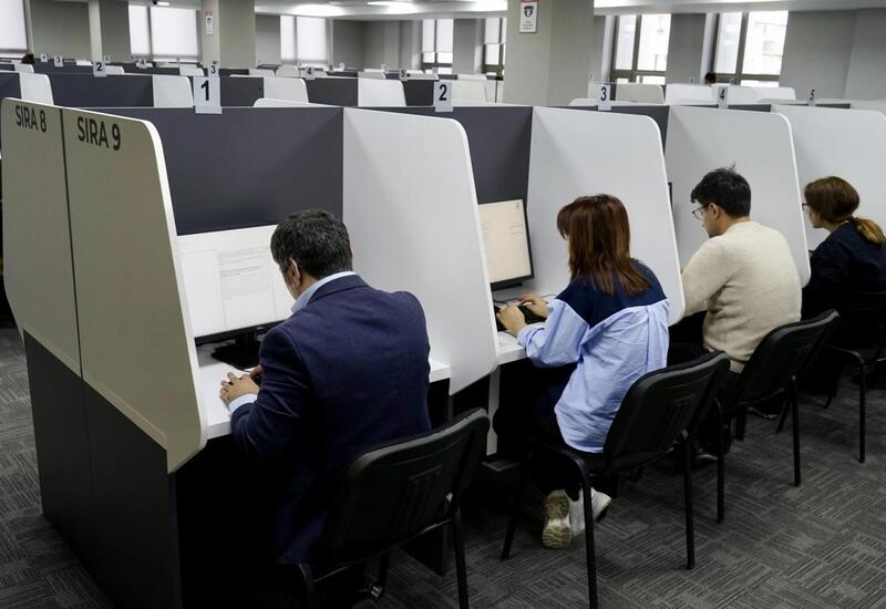 Hakimliyə namizədlər üçün test imtahanı keçirilib