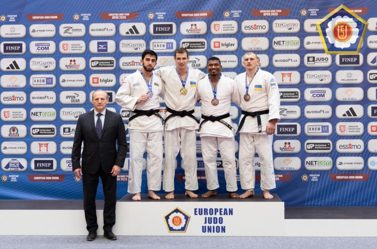 Azərbaycan cüdoçuları Avropa Açıq Turnirini dörd medalla başa vurublar