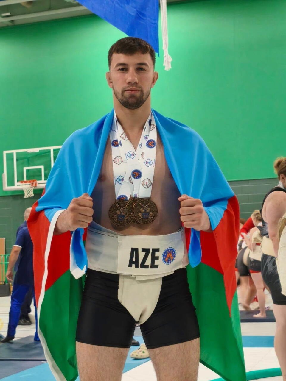 Азербайджанский сумоист стал чемпионом Европы