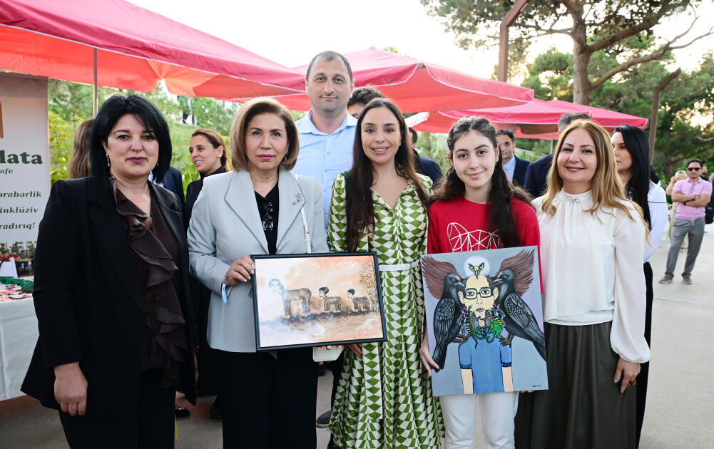 Leyla Əliyeva və Alona Əliyeva Xeyirxahlıq Festivalında iştirak ediblər
