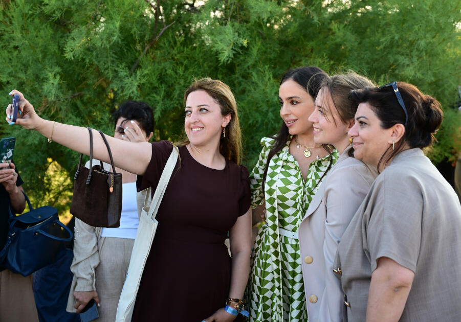 Leyla Əliyeva və Alona Əliyeva Xeyirxahlıq Festivalında iştirak ediblər