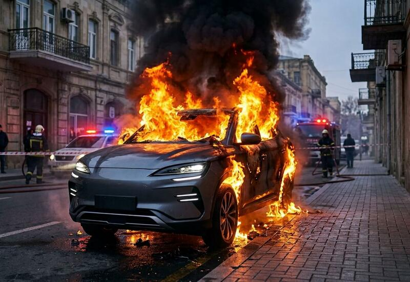 Эксперт объяснил, почему загораются новые автомобили