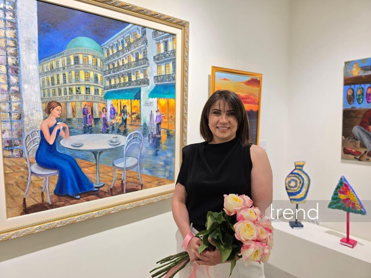 В Баку открылась красочная экспозиция Gulnar Art Studio под названием "Разные взгляды"