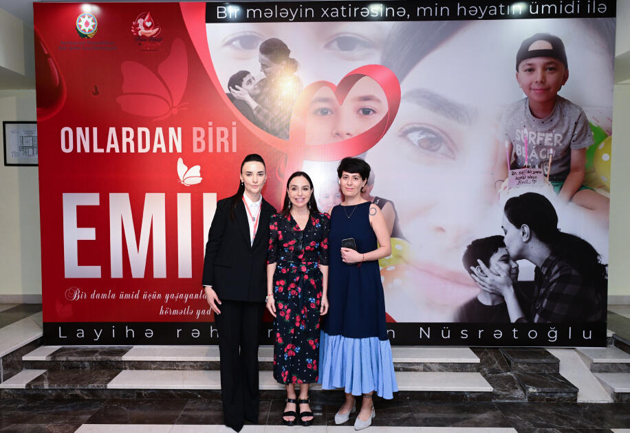 Heydər Əliyev Fondunun vitse-prezidenti Leyla Əliyeva “Onlardan biri: Emil” adlı anım tədbirində iştirak edib