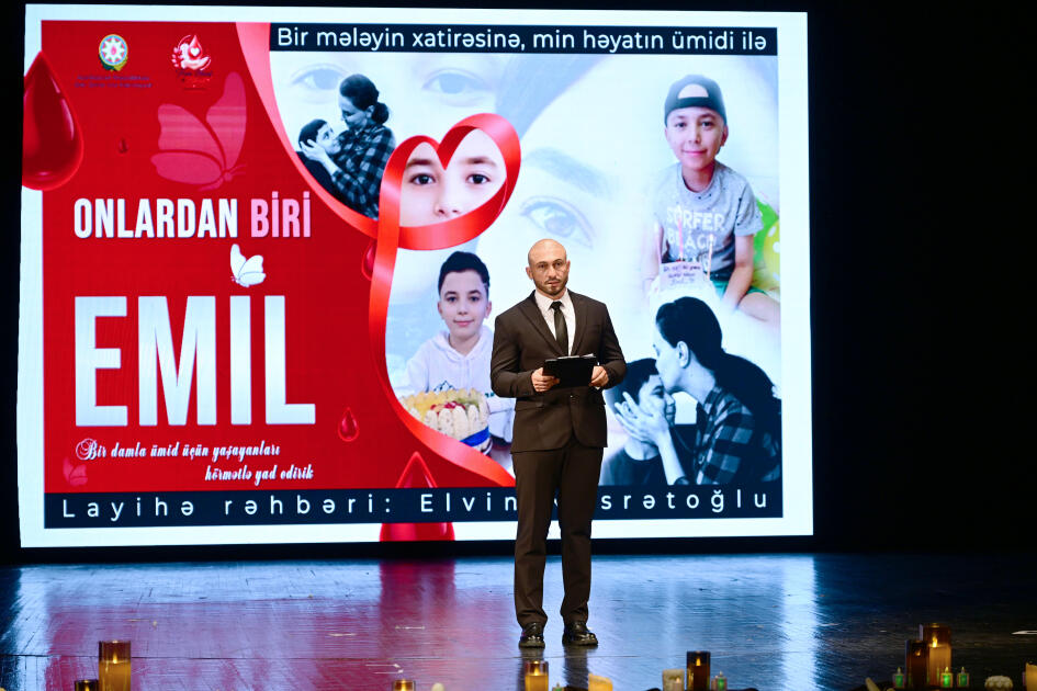 Heydər Əliyev Fondunun vitse-prezidenti Leyla Əliyeva “Onlardan biri: Emil” adlı anım tədbirində iştirak edib