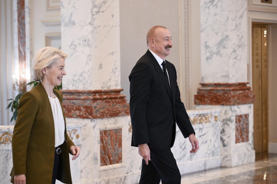Cостоялась встреча Президента Ильхама Алиева с президентом Еврокомиссии в формате «один на один»