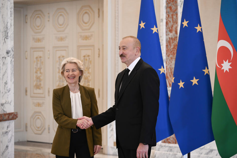 Cостоялась встреча Президента Ильхама Алиева с президентом Еврокомиссии в формате «один на один»