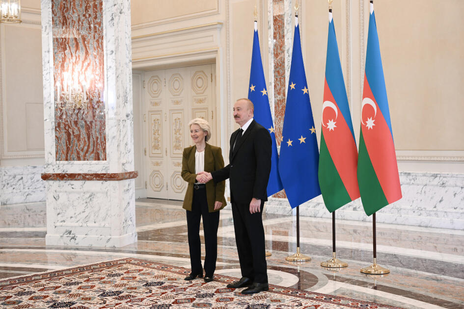 Cостоялась встреча Президента Ильхама Алиева с президентом Еврокомиссии в формате «один на один»