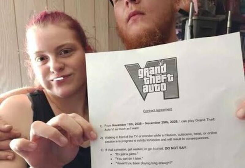 Фанат GTA VI подписал с женой необычный договор перед релизом игры