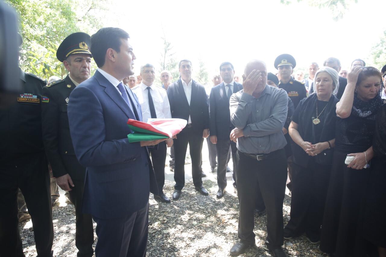 В Хачмазе захоронены останки шехида Первой Карабахской войны