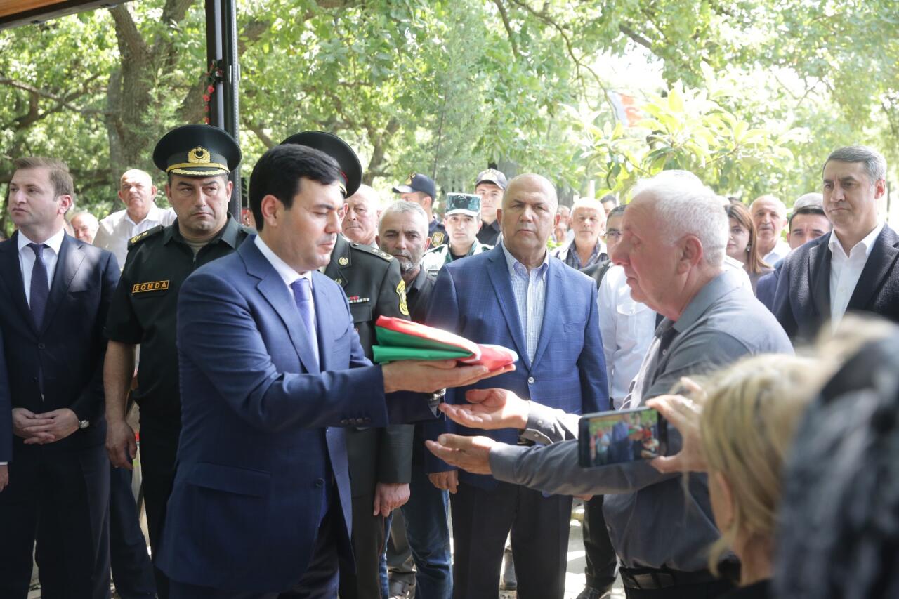 В Хачмазе захоронены останки шехида Первой Карабахской войны