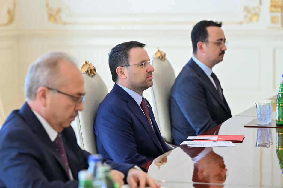 Президент Ильхам Алиев принял министра юстиции Турции