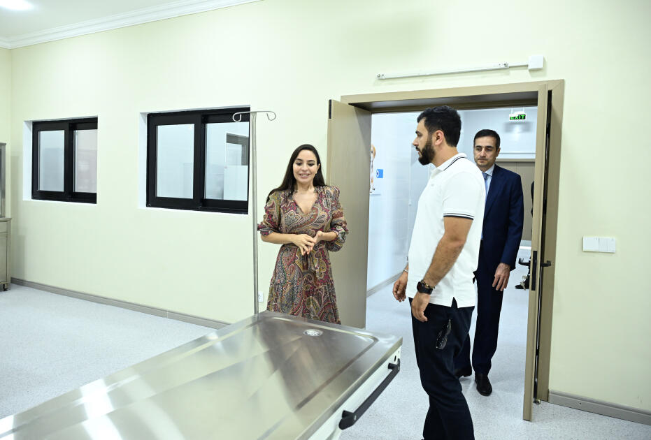 Heydər Əliyev Fondunun vitse-prezidenti Leyla Əliyeva Yevlaxda Sahibsiz Heyvanlara Qayğı Mərkəzinin regional bölməsinin açılışında iştirak edib