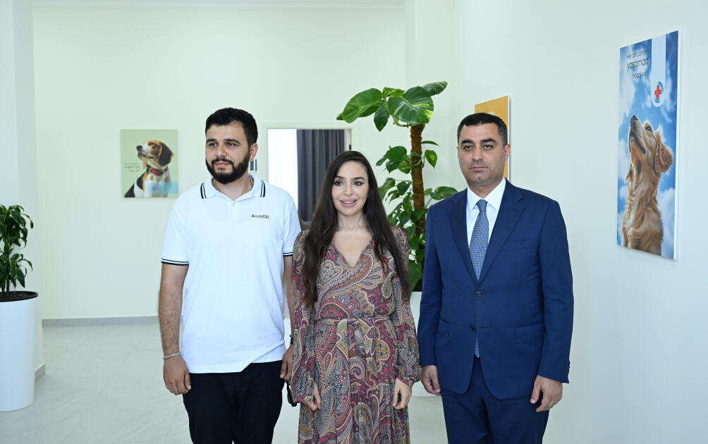 Heydər Əliyev Fondunun vitse-prezidenti Leyla Əliyeva Yevlaxda Sahibsiz Heyvanlara Qayğı Mərkəzinin regional bölməsinin açılışında iştirak edib