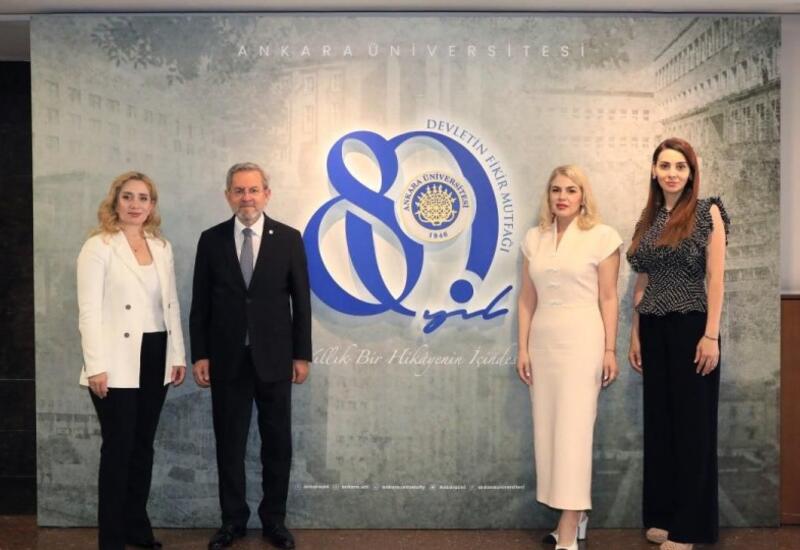 Azərbaycan Tibb Universitetinin nümayəndə heyəti Ankara Universitetində işgüzar səfərdə olub