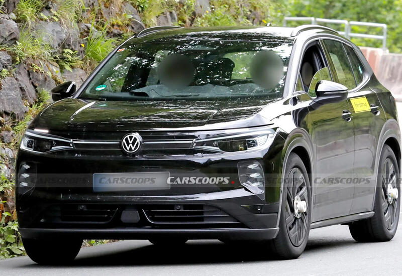 Появились первые кадры Volkswagen ID.Tiguan на дорогах