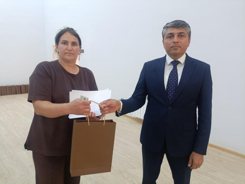 В селе Шукюрбейли 46 семьям вручены ключи от их домов