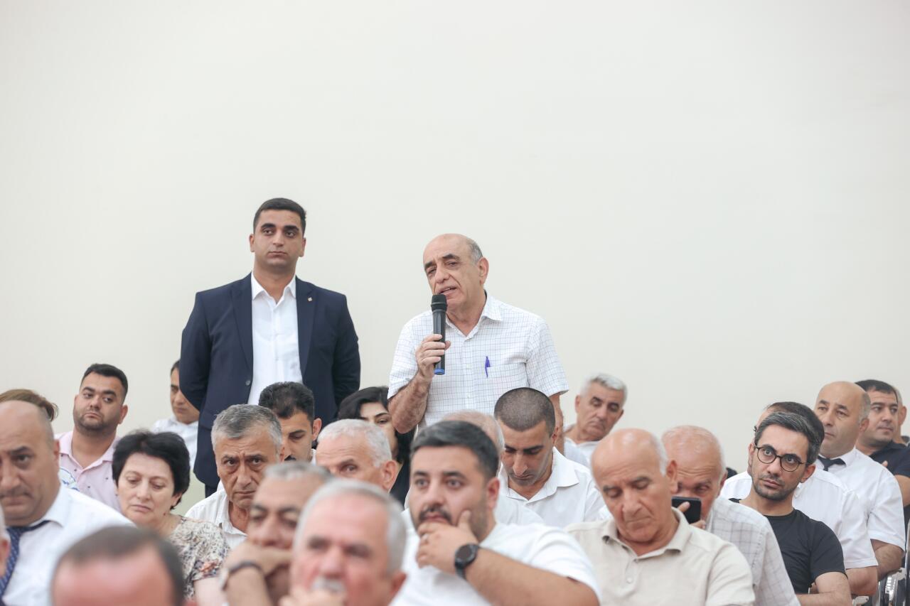 Sahibkarlarla növbəti görüş Mingəçevir şəhərində təşkil olunub