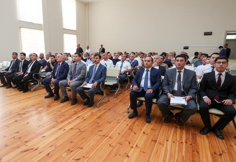Sahibkarlarla növbəti görüş Mingəçevir şəhərində təşkil olunub
