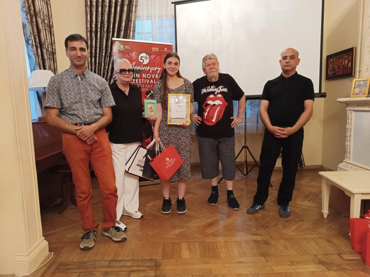 В Баку подвели итоги литературного конкурса Shahin Novrasli Festival