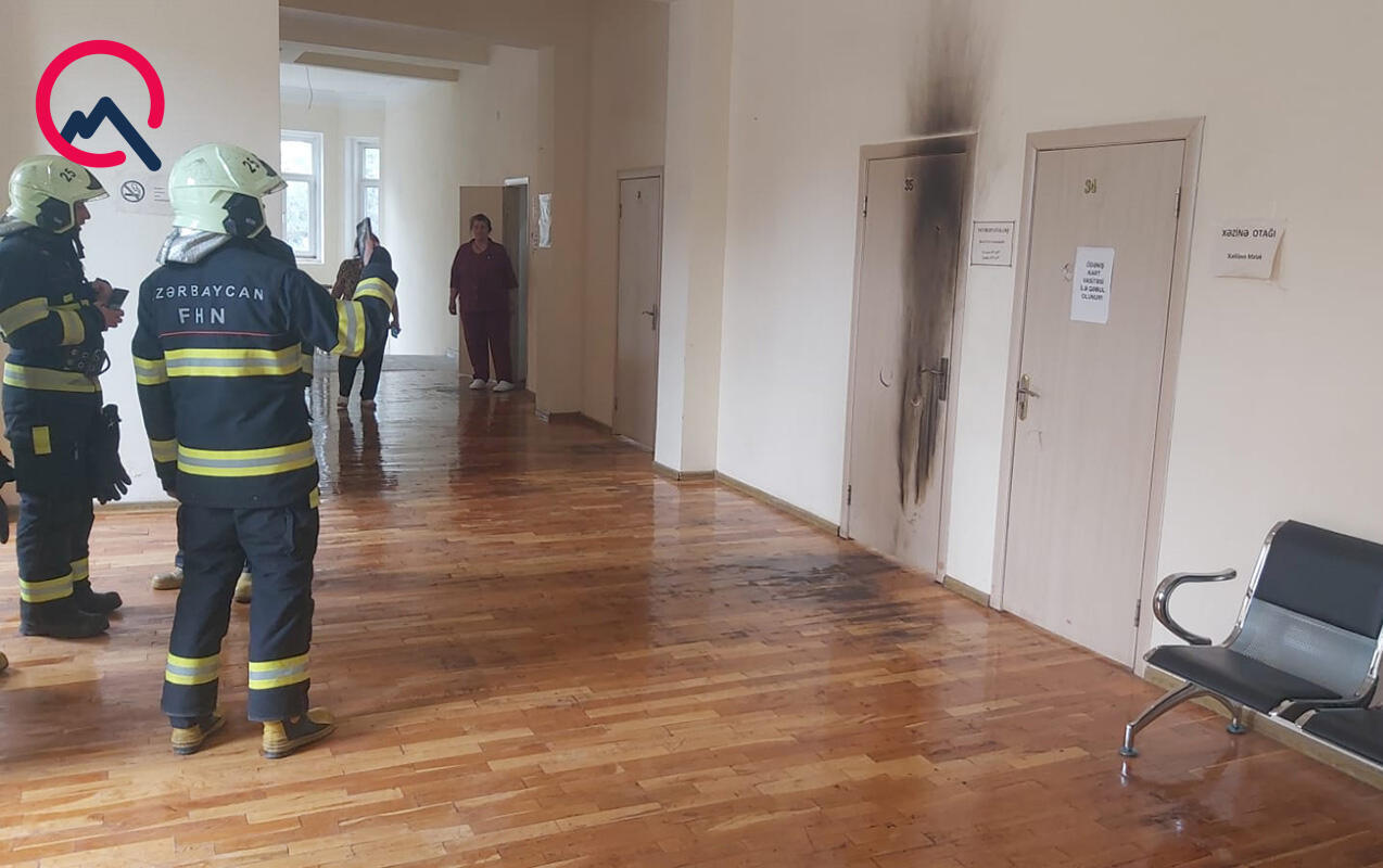 Narkotik tərkibli dərmana görə yanğın törətdi