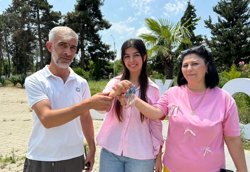 Xocavənddə daha 41 ailəyə evlərinin açarları təqdim olunub