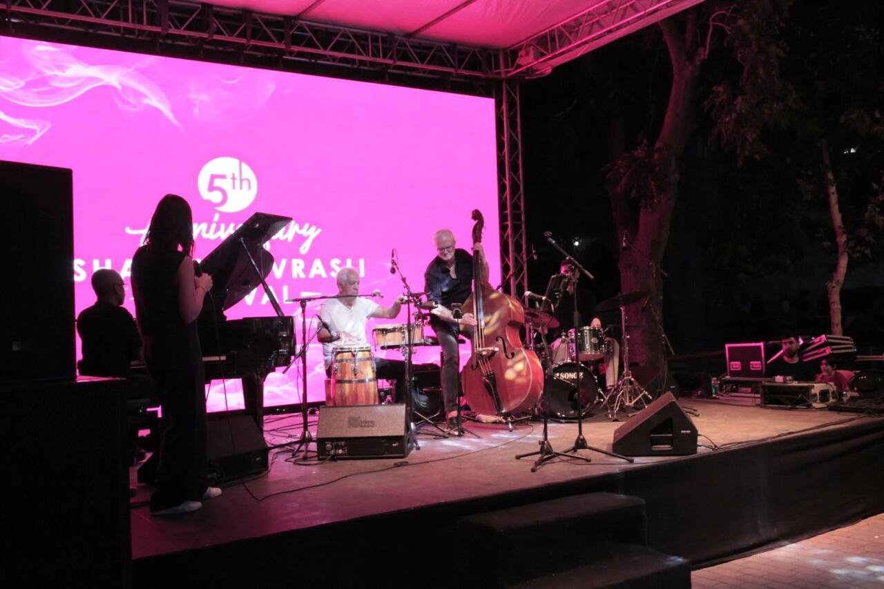 Французские джазовые ритмы под открытым небом летнего Баку - Eric Jacot Band на Shahin Novrasli Festival