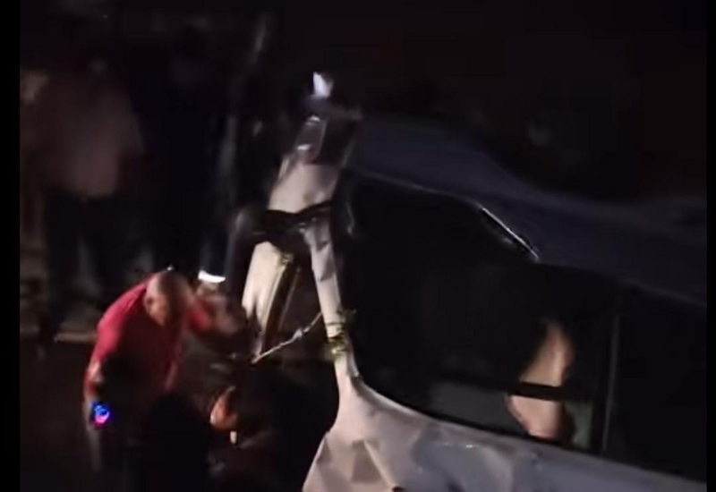 В Суговушане перевернулся автобус