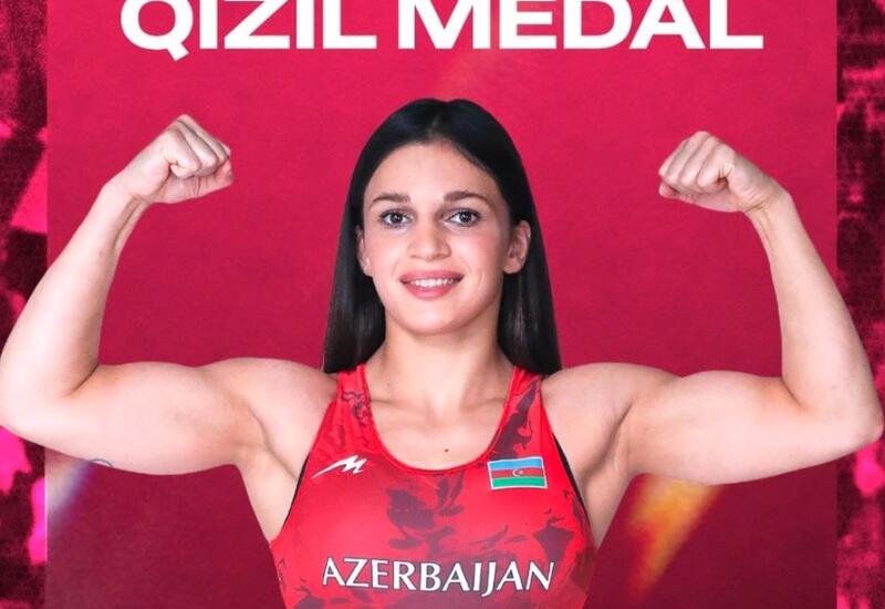 Азербайджанская спортсменка стала трехкратной чемпионкой Европы