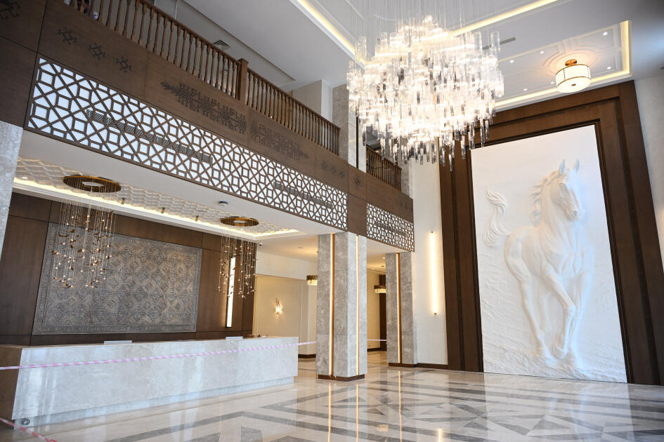 Prezident İlham Əliyev “Xankəndi” hotelinin açılışında iştirak edib