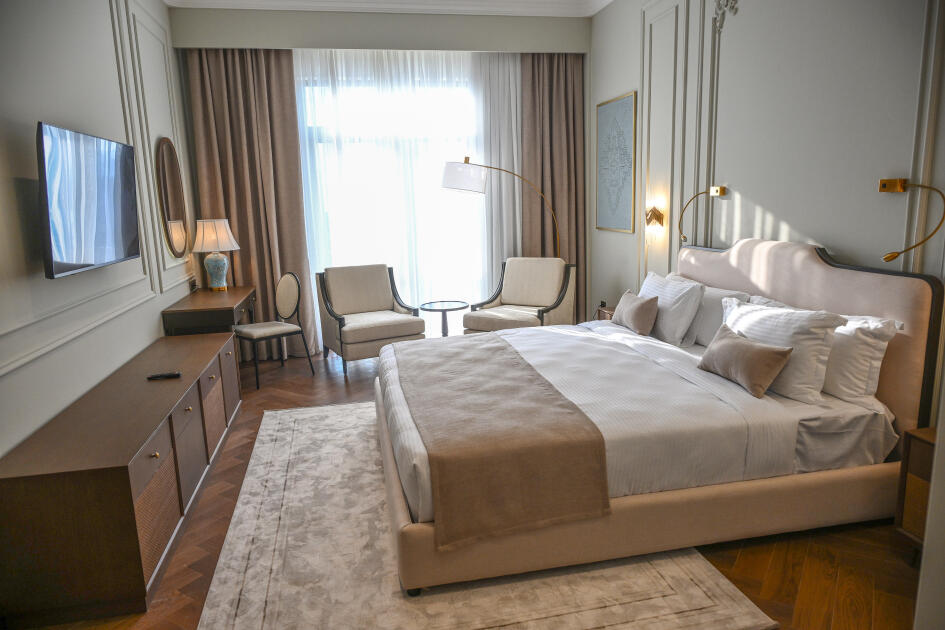 Prezident İlham Əliyev “Xankəndi” hotelinin açılışında iştirak edib