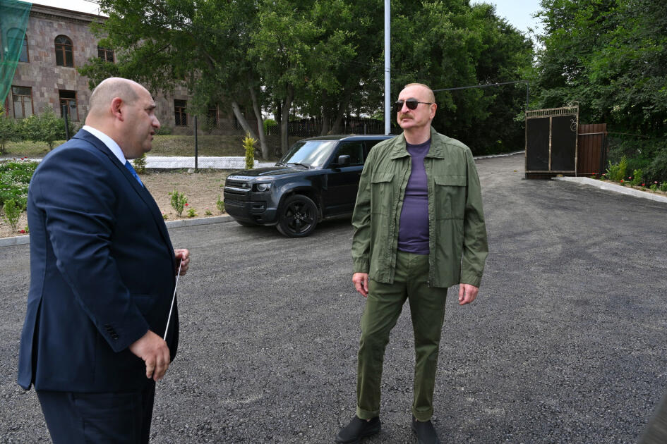 Prezident İlham Əliyev Xocavənd rayonunun Quzeyxırman kəndində olub