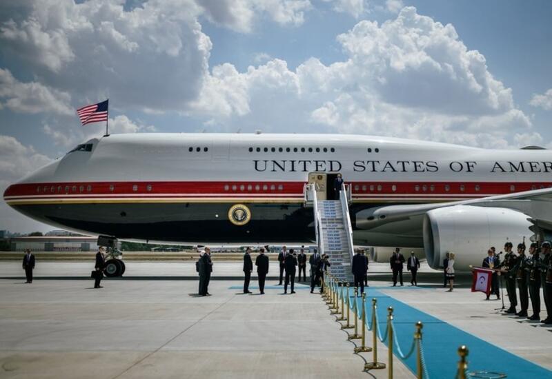 Стало известно, почему Трамп улетел из Анкары на своем старом самолете